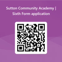 QRCode For Sutton Community Academy Sixth Form Application